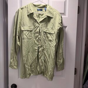 Karen Scott Sage Green Blouse